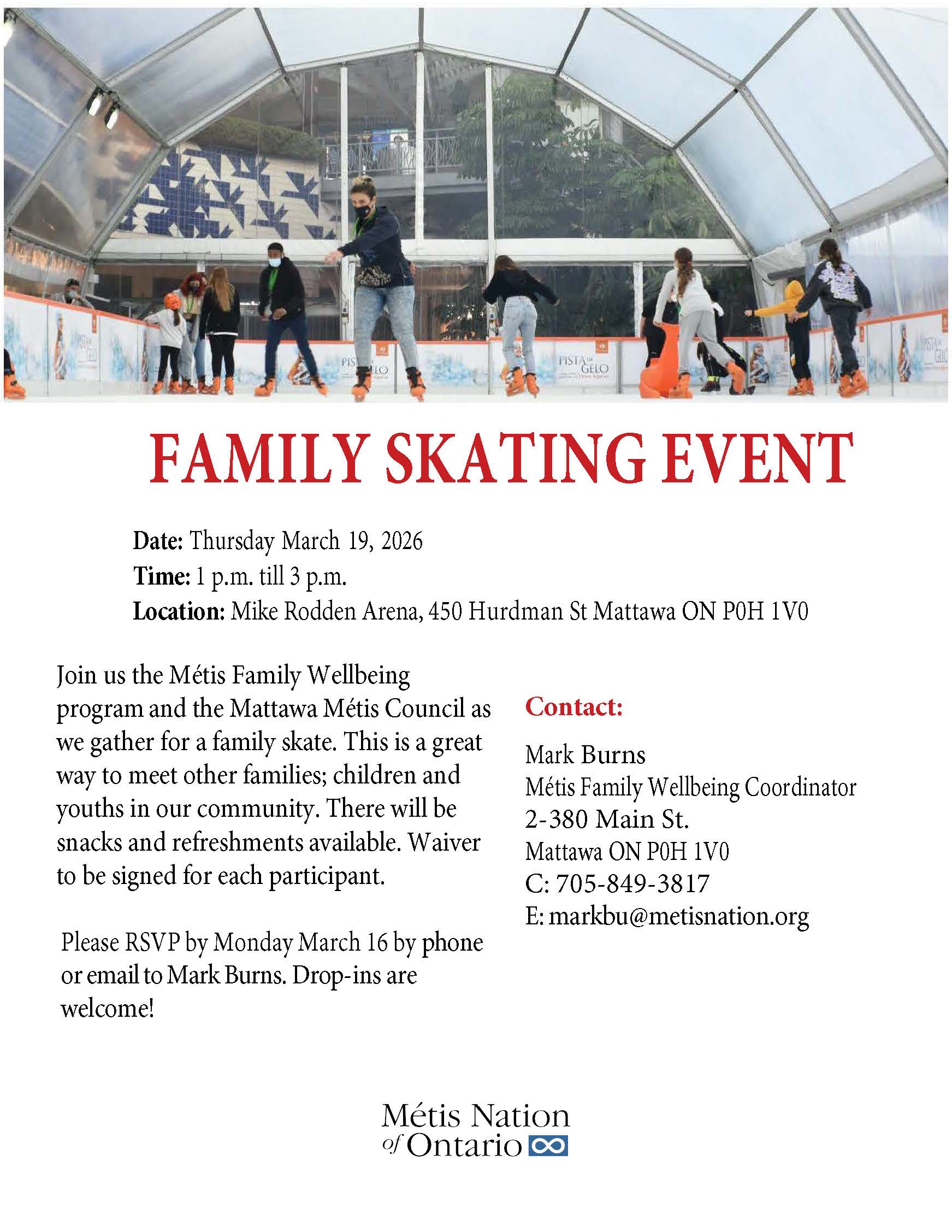 Event image Family Skating Event