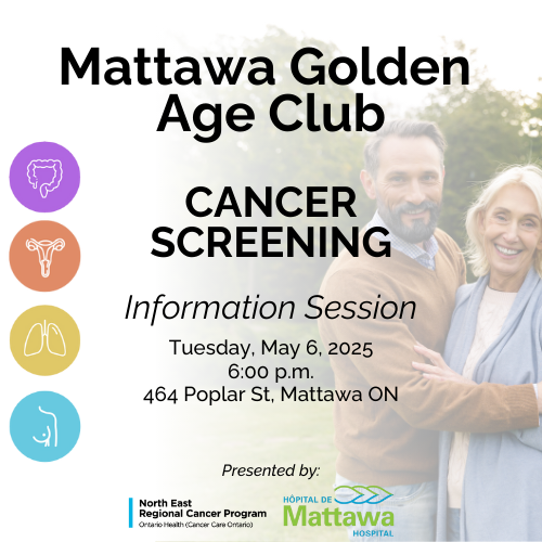 Event image Cancer Screening Information Session